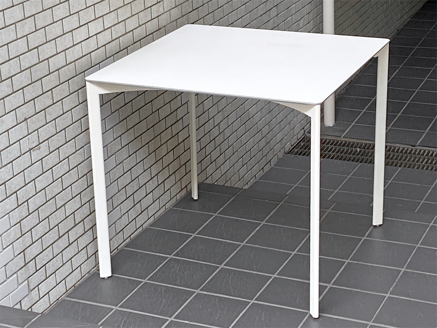 カッシーナ イクスシー Cassina ixc. リトモ テーブル RITMO ホワイトメラミン天板 ダイニングテーブル シンプルモダン 　中古品 買い取りしました。