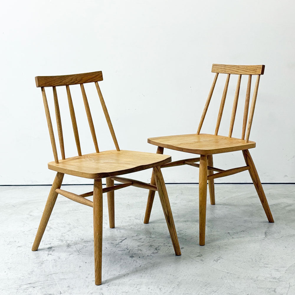 【祖師ヶ谷大蔵店】モモナチュラル MOMO Natural SB CHAIR ダイニングチェア オーク無垢材 オイルフィニッシュ ナチュラル ウィンザースタイル 買取させていただきました。