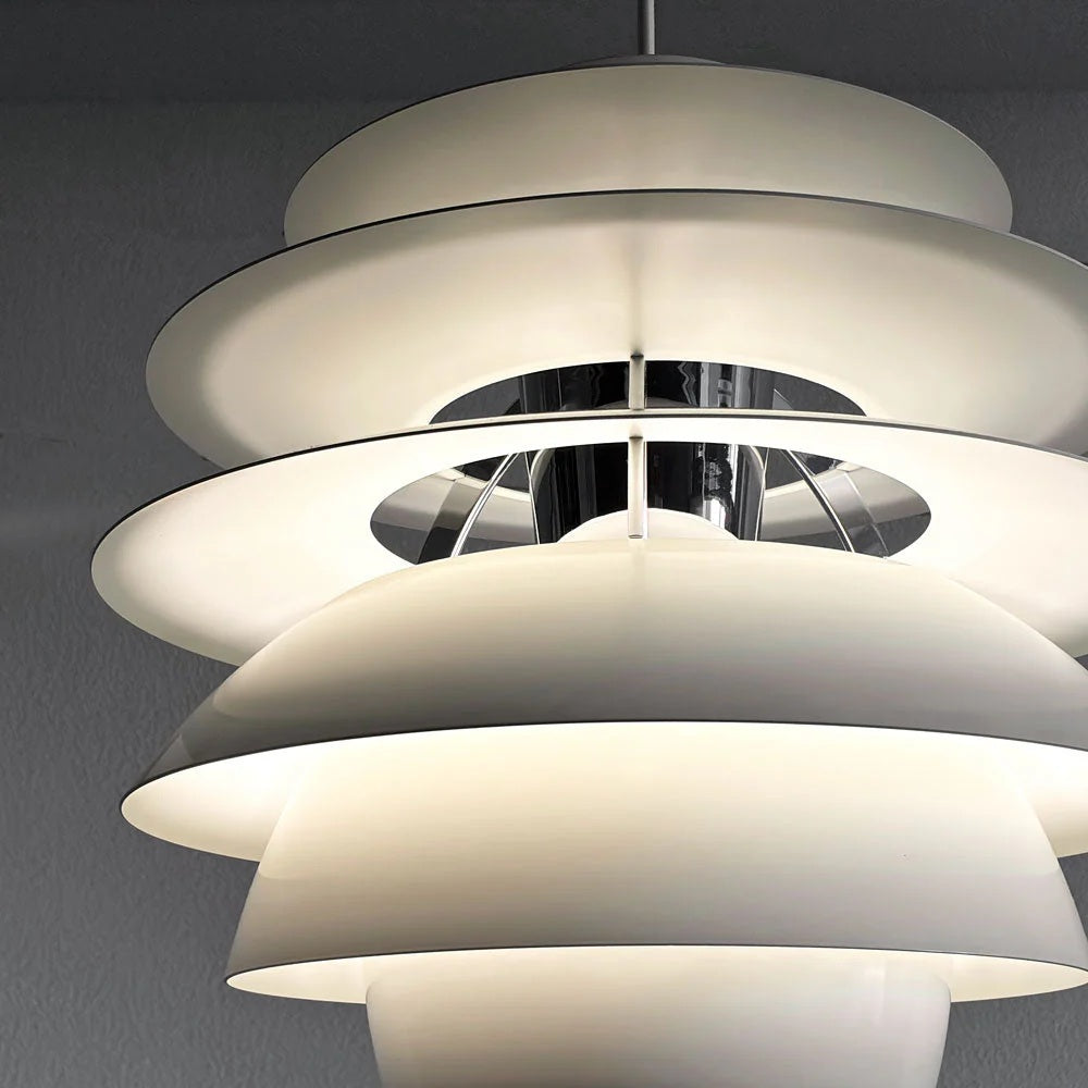 ルイスポールセン Louis Poulsen スノーボール PH Snowball ペンダントライト ホワイト ポール・ヘニングセン デンマーク 北欧照明 未使用品 箱付 ～雪あかりの球形～