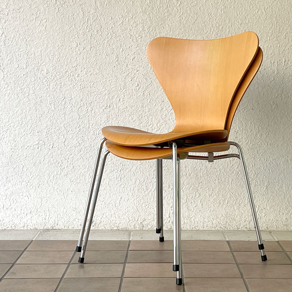 【用賀店】フリッツハンセン Fritz Hansen セブンチェア ビーチ材 ナチュラル アルネ・ヤコブセン Arne Jacobsen スタッキング デンマーク 北欧家具 買取させていただきました。