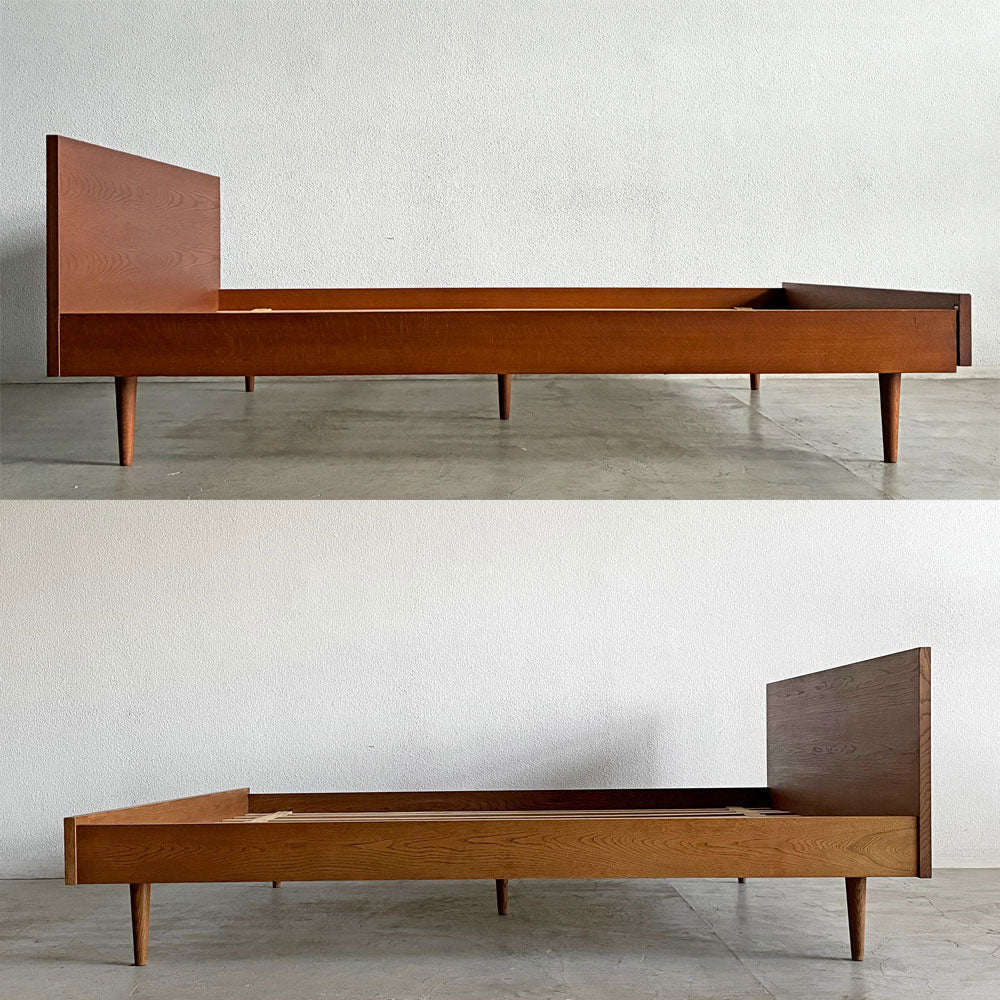 トラックファニチャー TRUCK FURNITURE トーチベッド TORCH BED ベッドフレーム ダブル W148cm ナラ材 定価￥342,100- ～ たかが寝る場所、そこにも拘りたい～