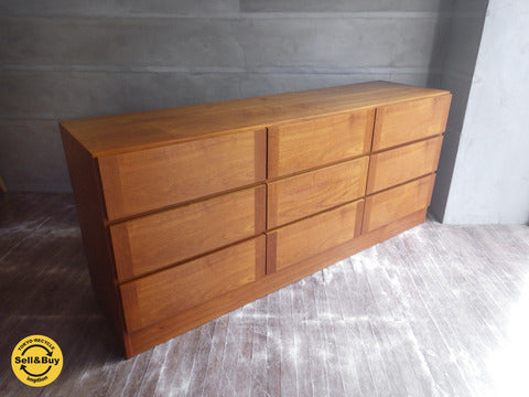 VMモブラー VM Mobler ビンテージ チーク材 チェスト ～ チーク材の魅力が堪能できる大容量のチェスト【買取と販売とレンタルのお店】