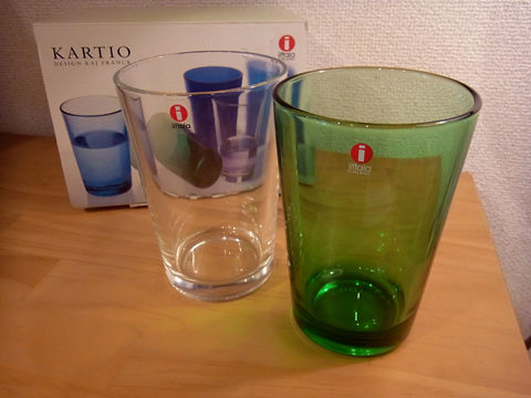 人々を虜にする究極のグラス～iittala Kartio カルティオ タンブラー/ハイボール 廃盤グリーン 【買取＆販売＆レンタル】