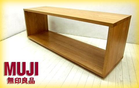 ユーズフリー！ 無垢ナラ材を使用したシンプルモダンな多目的アイテム！！ MUJI （ 無印良品 ）  『 無垢材テーブルベンチ ・ オーク材 』 入荷！！！ 【買取＆販売＆レンタル】