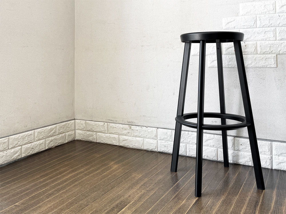 マジス MAGIS デジャヴ DEJA-VU STOOL カウンタースツール ブラック H76cm 屋外使用可 深澤直人 定価￥85,800- 中古品  買い取りしました。