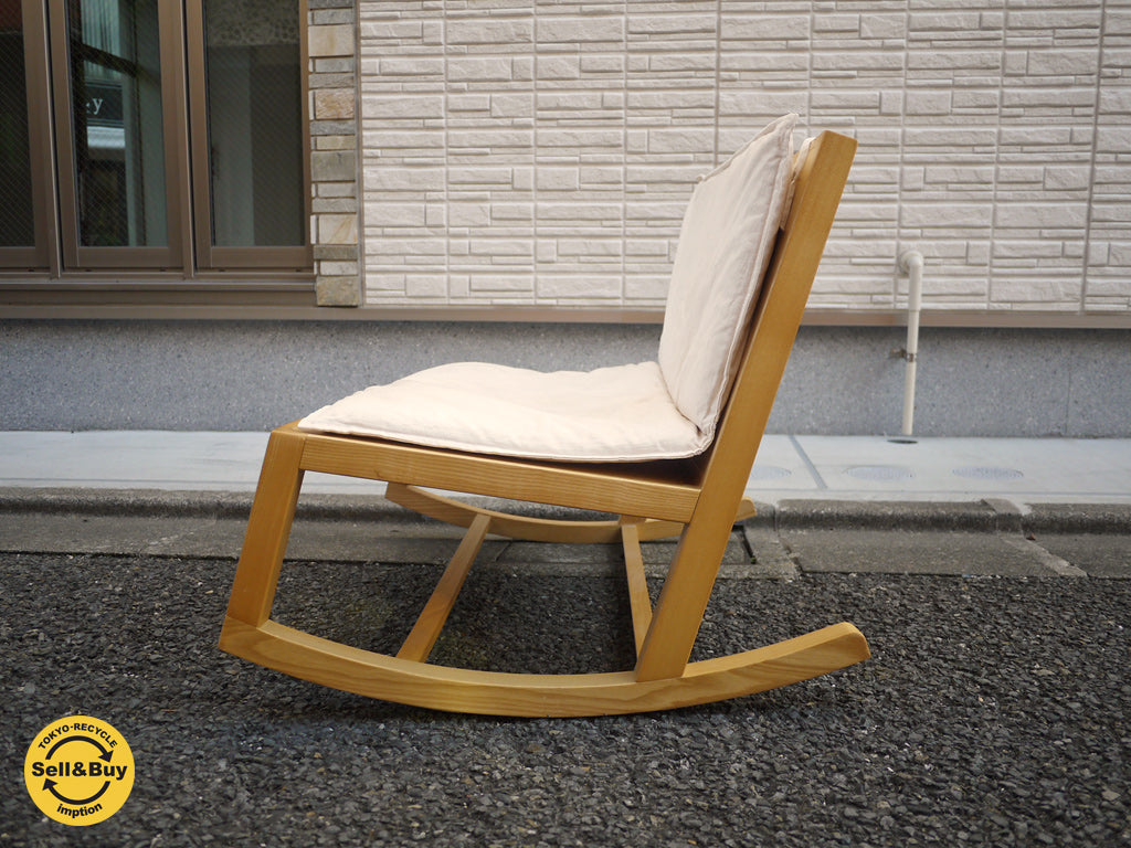 アクタス キッズ ACTUS KIDS エホンシリーズ EHON ロッキングチェア ビーチ材 クッション付　～幼児期の感性を豊かに育むシリーズ～【 買取と販売とレンタルのお店 】