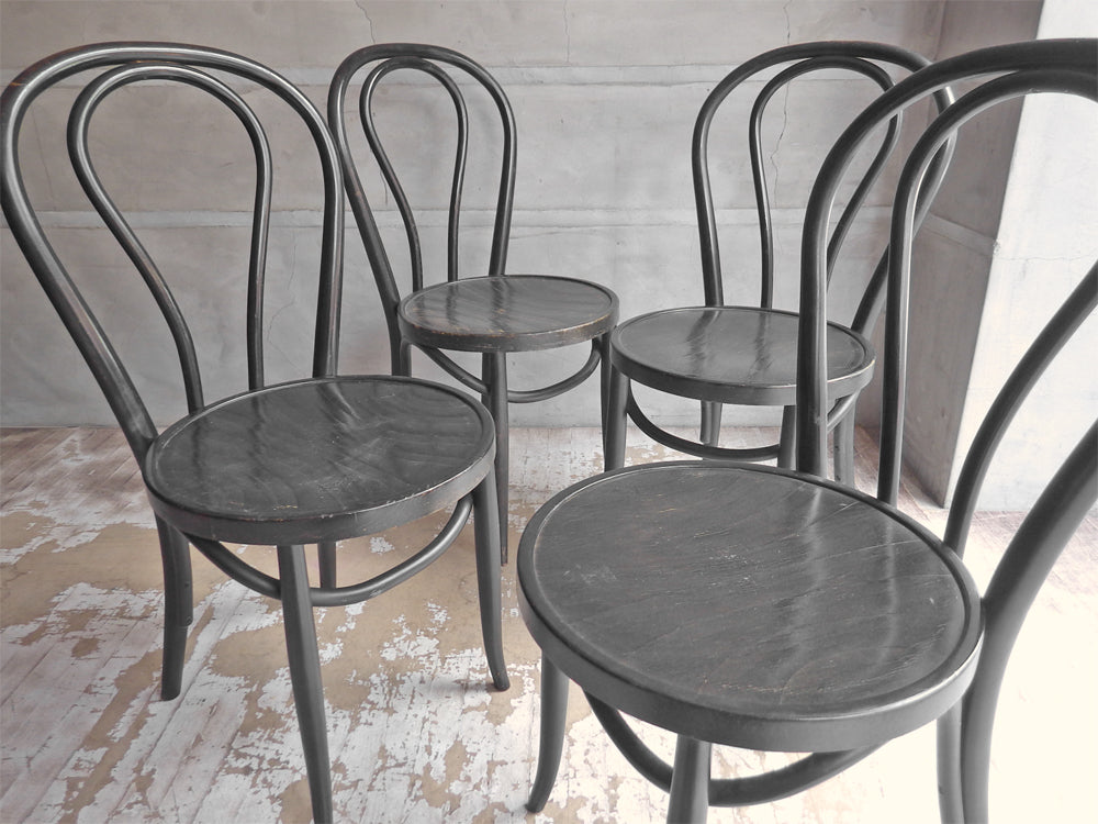 秋田木工 akimoku No.16 ベントウッドチェア ダイニングチェア カフェチェア ブナ材 曲木 クラシカル 4脚 中古品 買い取りしました。