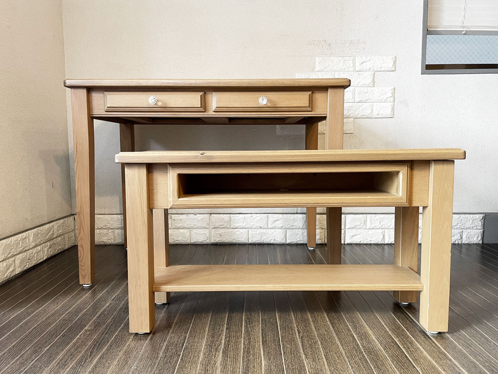 ポプリローカルファニチャー POPURRI LOCAL FURNITURE パイン無垢材 AVボード & デスク カントリースタイル  中古品  買い取りしました。