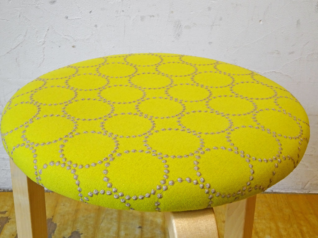 アルテック artek スツール 60×ミナ ペルホネン タンバリン Stool60 3本脚 下北沢店 中古品 買い取りしました。