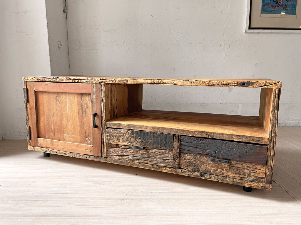 ジャーナルスタンダードファニチャー journal standard Furniture ブレダ BREDA TVボード AVボード 古材 無垢材 廃番 中古品 買い取りしました。