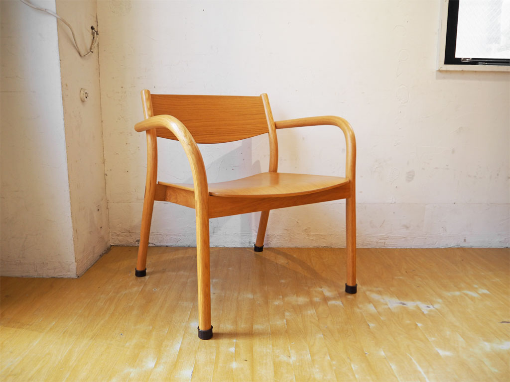 無印良品 MUJI リアルファニチャー REAL FURNITURE オーク材 ダイニングアームチェア スタッキング 中古品 買い取りしました。