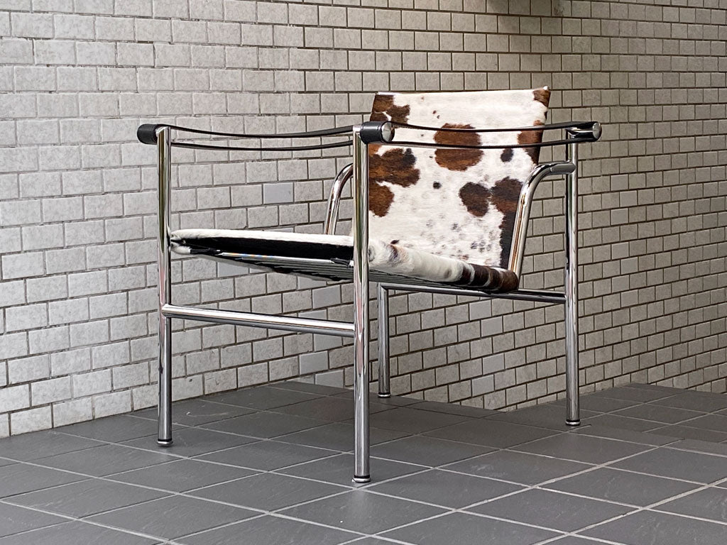 カッシーナ Cassina LC1 スリングチェア ラウンジチェア クロームフレーム ル・コルビュジェ MoMA 中古品 買い取りしました。