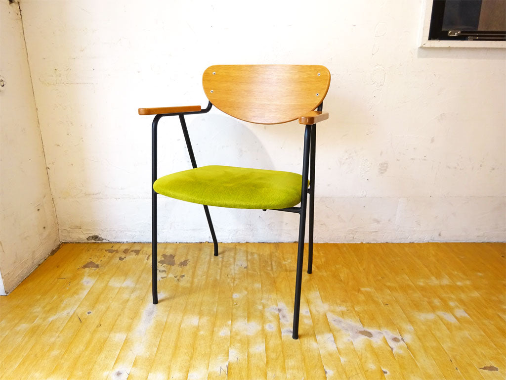 イデー IDEE ジャンゴ アームチェア DJANGO ARM CHAIR ナチュラル× ブラックスチールフレーム 定価 4.8万 中古品 買い取りしました。