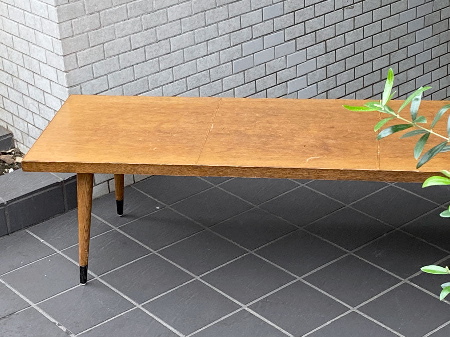 USビンテージ US Vintage オーク材 リビングテーブル コーヒーテーブル センターテーブル 米国 アメリカ ミッドセンチュリー  ～何の変哲もない名作～