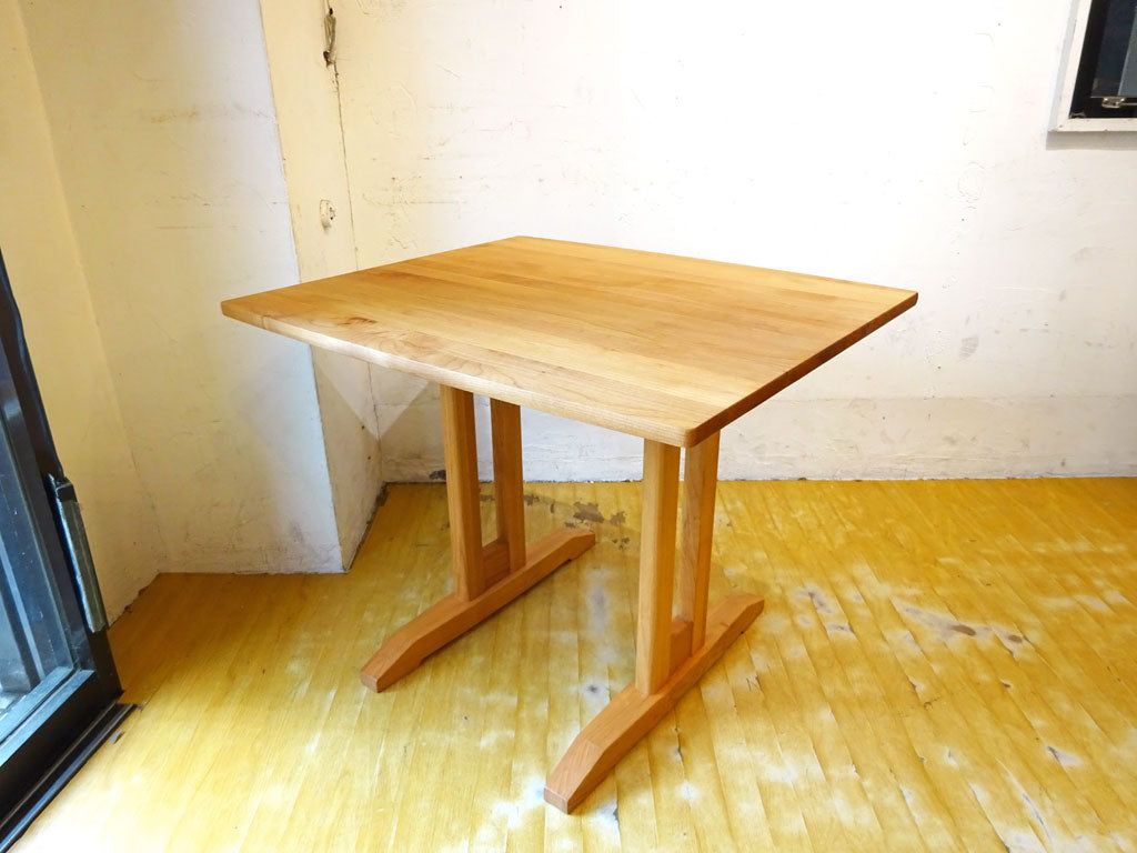 モモナチュラル MOMO natural ソファテーブル アルダー無垢材 スクエア ナチュラル 中古品 買い取りしました。