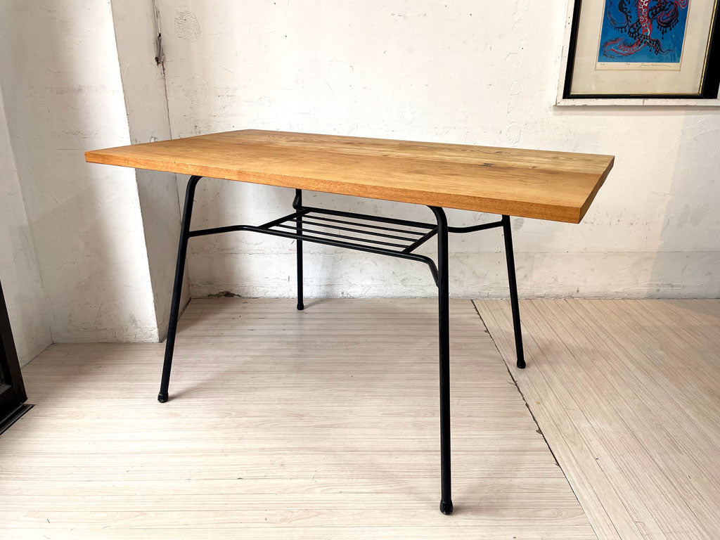 古道具 そうすけ SO-SUKE オーク無垢材天板 ダイニングテーブル 作業台 食卓 リメイク家具 中古品 買い取りしました。