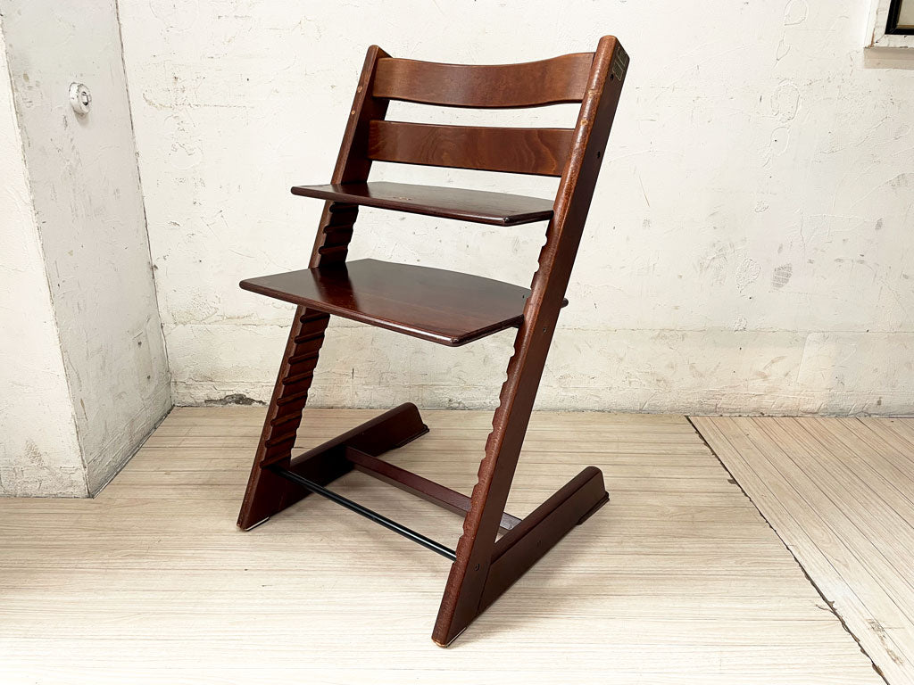 ストッケ STOKKE トリップトラップ TRIPP TRAPP ベビーチェア キッズチェア ブラウン S/N 3～ ノルウェー 北欧家具 中古品 買い取りしました。