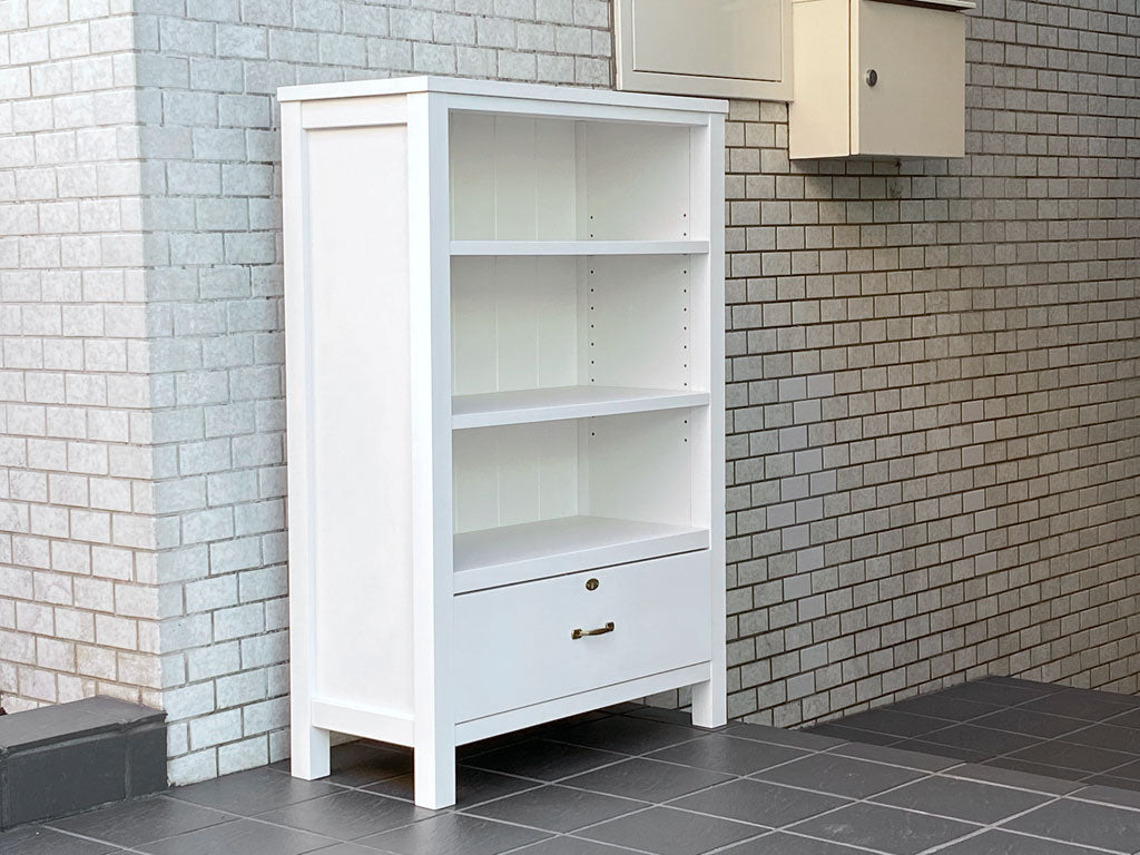 モモナチュラル MOMO natural シエル クレフ CIELE CLEF ブックミニ BOOK MINI ブックシェルフ ホワイト 鍵付き フレンチカントリー 中古品 買い取りしました。