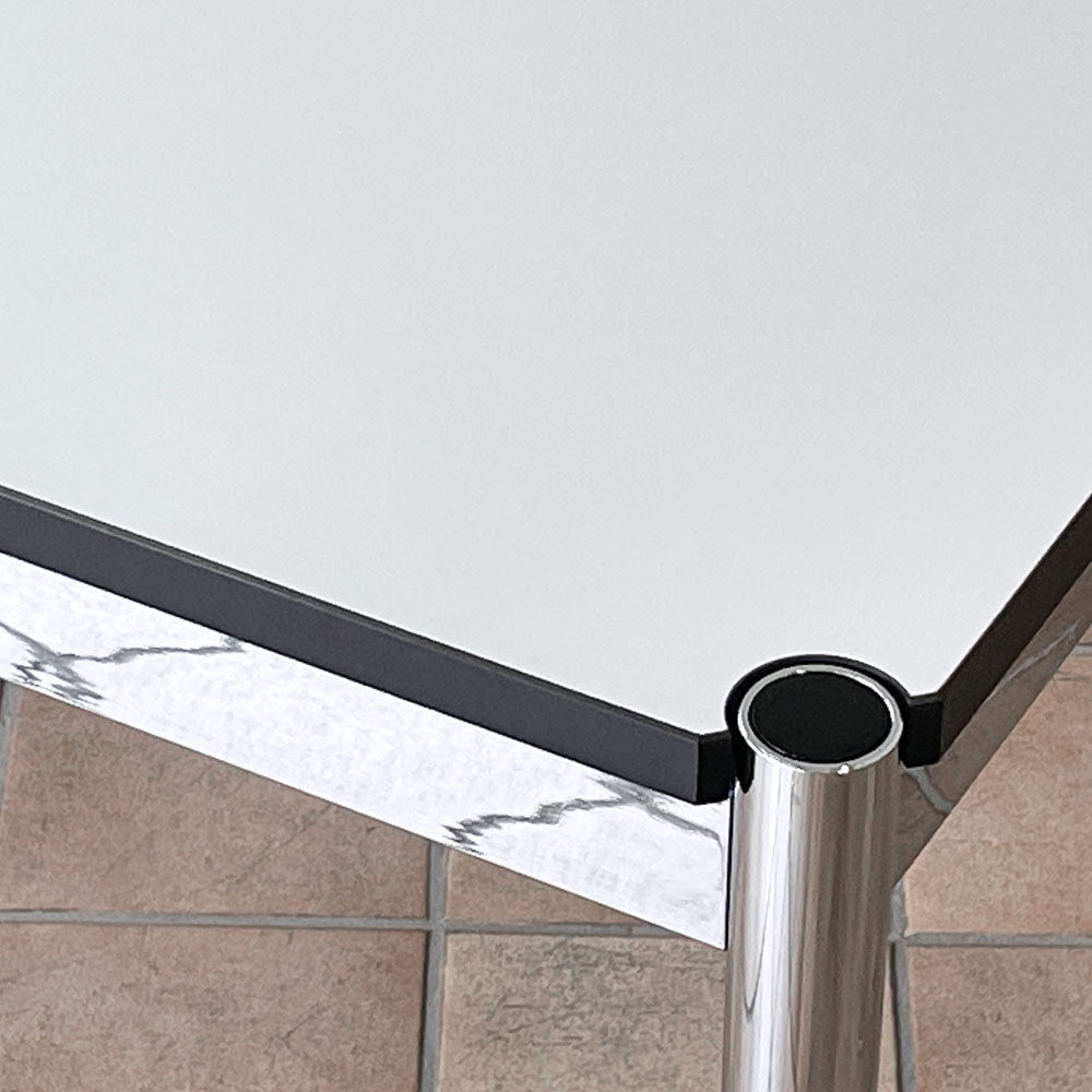 USMモジュラーファニチャー USM Haller USMハラーテーブル ワーキングデスク ダイニングテーブル パールグレーラミネート　～王道にして王者～