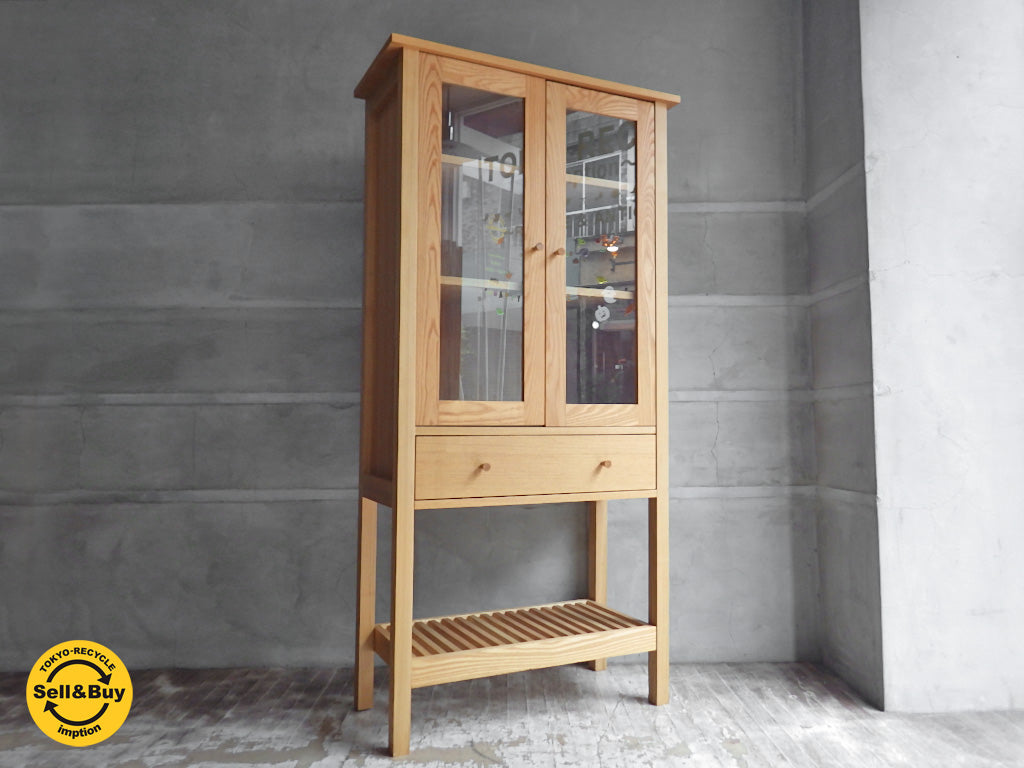 アクタス ACTUS ポトス POTHOS カップボード アッシュ材 無垢材  中古品 買い取りしました。学芸大学店 出張買取もお任せ下さい。