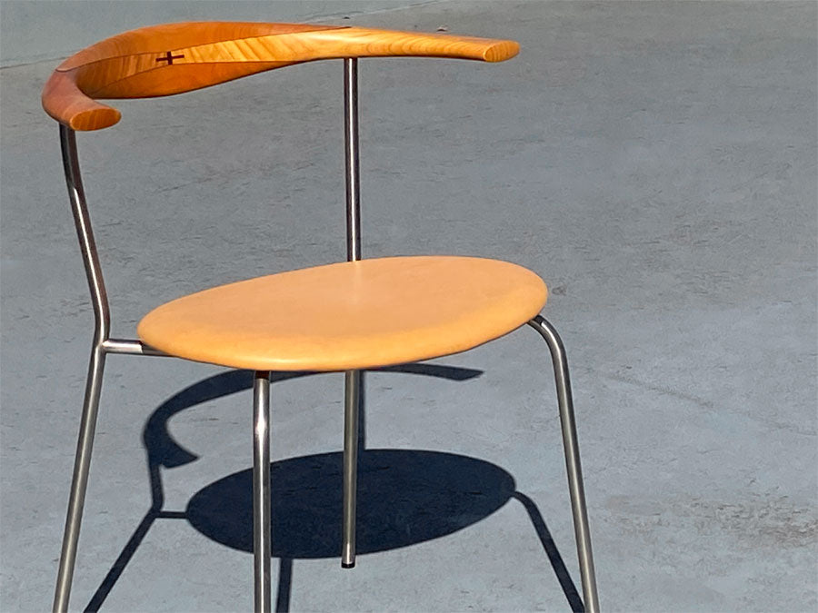 PPモブラー PP Mobler PP701 ダイニングチェア チェリー材 ハンス・J・ウェグナー Hans J.Wegner デンマーク ～椅子の巨匠、自らの為の一脚～