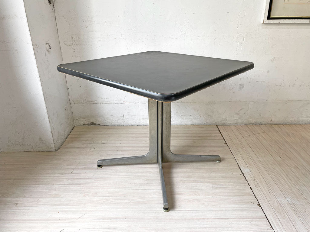USビンテージ スクエア カフェテーブル メラミン天板 ミッドセンチュリー 現状品 中古品 買い取りしました。