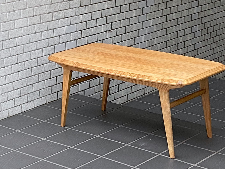 イデー IDEE イキ ローテーブル IKI LOW TABLE ナラ材 ナチュラル 北欧デザイン ～柔らかな優しさ～