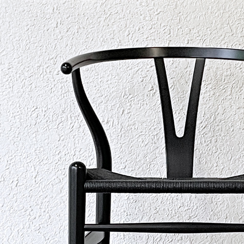カールハンセン＆サン Carl Hansen & Son CH24 Yチェア ブラックラッカー × ブラックペーパーコード ハンス・J・ウェグナー ビーチ材　～幸せになった椅子～