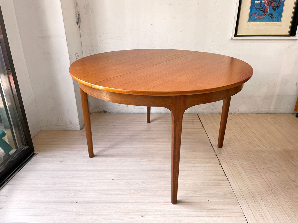 ネイサン ファニチャー NATHAN Furniture エクステンションダイニングテーブル EXテーブル チーク材 伸長式 UKビンテージ 英国 中古品 買い取りしました。