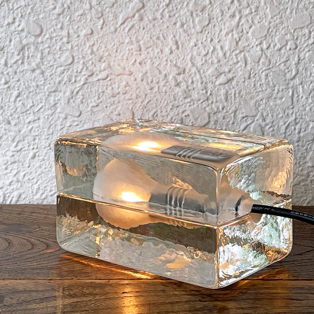  【用賀店】デザインハウスストックホルム DESIGN HOUSE Stockholm ブロックランプ BLOCK LAMP クリア Lサイズ 元箱付き ハッリ・コスキネン MoMA 買取させていただきました。