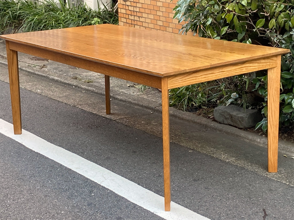 スタンダードトレード STANDARD TRADE ダイニングテーブル DNT-03C Light Oak オーク無垢材 幅180cm 　中古品 買い取りしました。