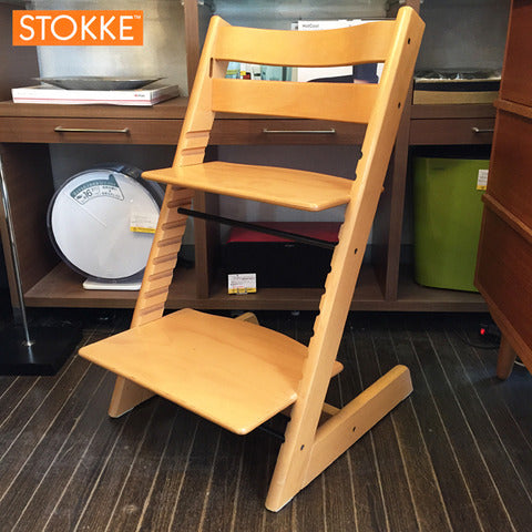 ストッケ STOKKE トリップトラップ TRIPP TRAPP 新型 チェア ナチュラル ～ 子供から大人まで、幅広くお使い頂ける万能チェア。 【買取と販売とレンタルのお店】
