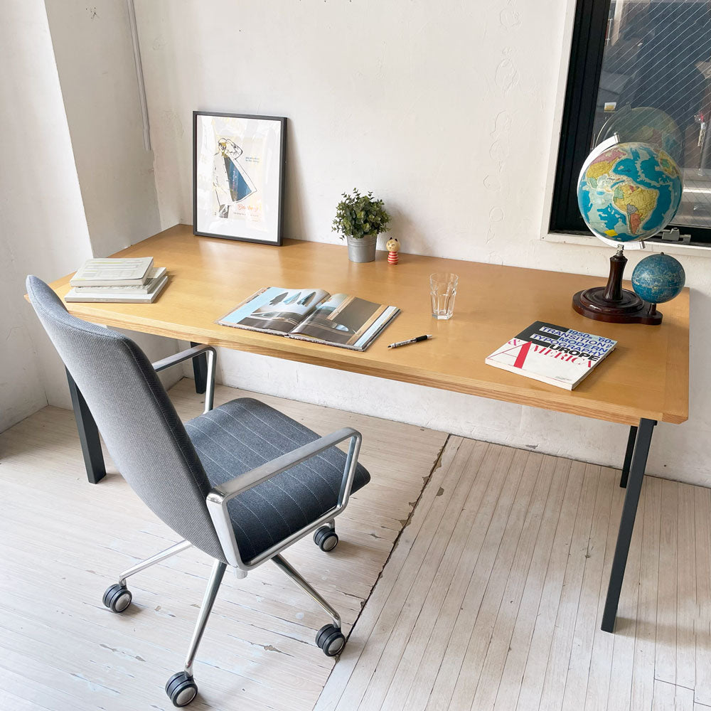 【下北沢店】ウニコ unico ホクストン HOXTON ダイニングテーブル アッシュ材 W186cm ナチュラル インダストリアル 廃番 買取させていただきました。