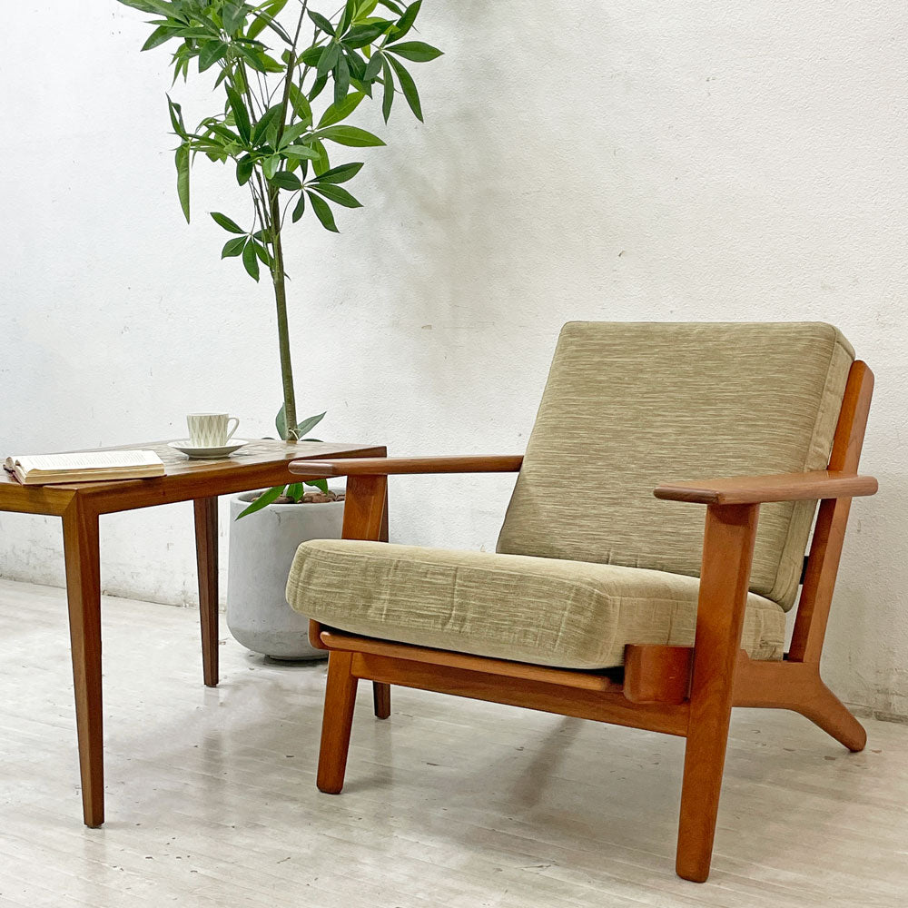 【祖師ヶ谷大蔵店】ゲタマ GETAMA GE290 1Pソファ ローバック チーク材 ビンテージ ハンス・J・ウェグナー 北欧家具 買取させていただきました。