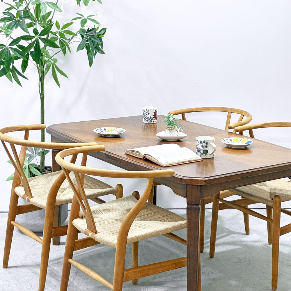 【祖師ヶ谷大蔵店】カールハンセン＆サン Carl Hansen & Son CH24 Yチェア オイルフィニッシュ ビーチ材 ハンス・J・ウェグナー デンマーク ペーパーコード張替済 日本仕様サイズ ビンテージ 4脚 買取させていただきました。