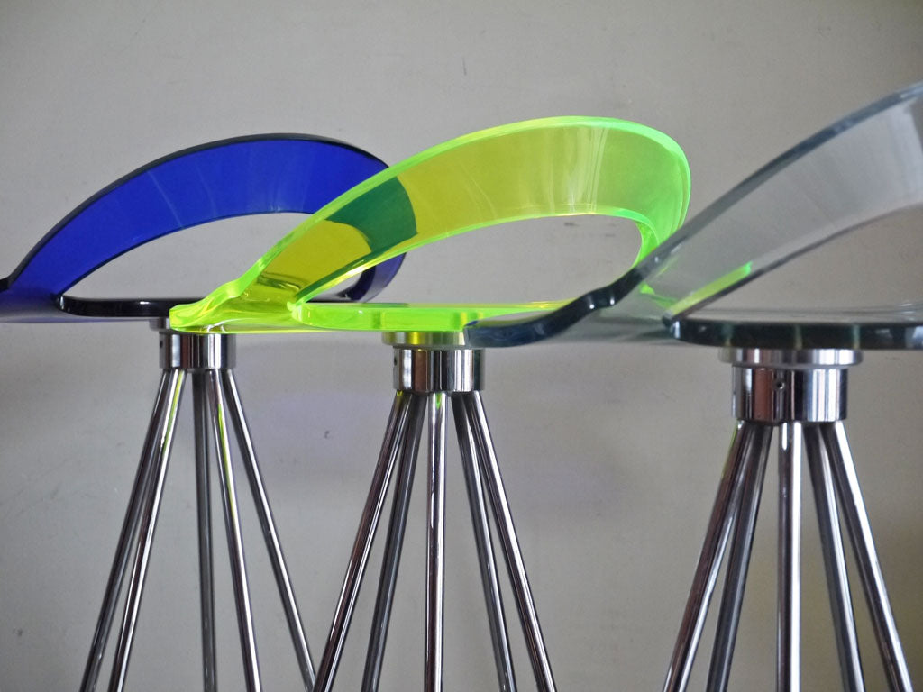 ポストモダンデザイン Postmodern Design アクリル ハイスツール スペースエイジ 中古品 買い取りしました。