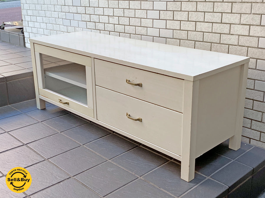 モモナチュラル Momo Natural シエル CIELE 120 AVボード TV台 フレンチカントリー 　中古品 買い取りしました。