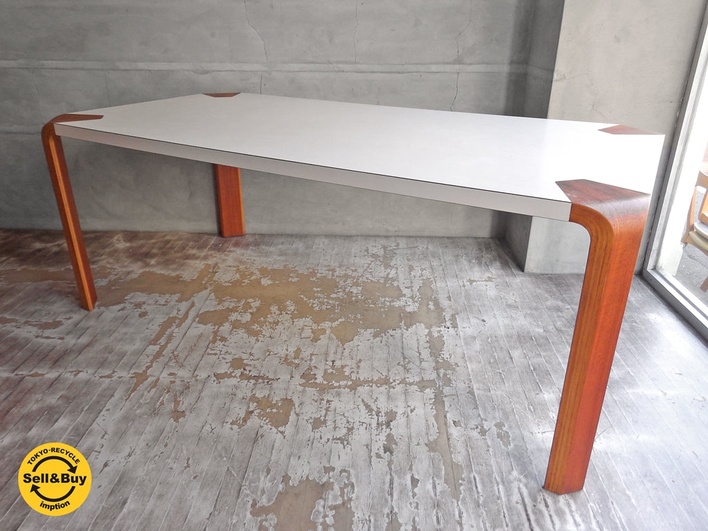 天童木工 Tendo アントラーテーブル Antler Table ダイニングテーブル メラミントップ チーク W180cm 中古品 買い取りしました。