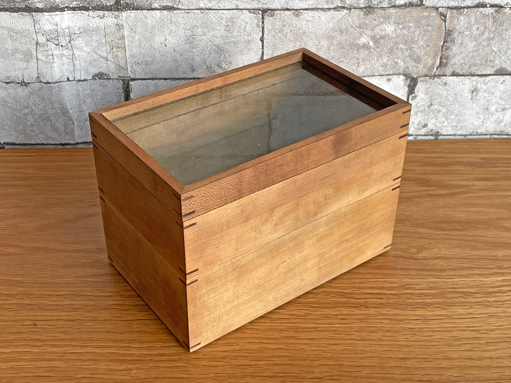 ピーター・アイビー PETER IVY ガラス 重箱 作家 器 流動研究所 中古品  買い取りしました。