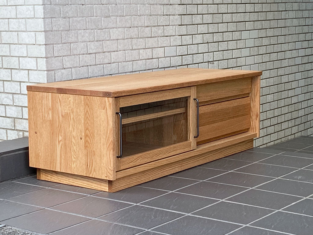 モモナチュラル Momo natural ベント VENT AVボード ローボード オーク無垢材 中古品 買い取りしました。