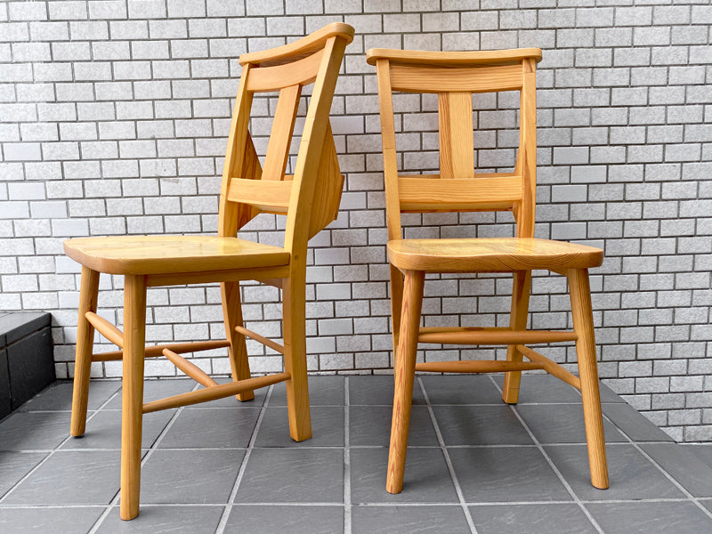 モナチュラル Momo Natural ランド LAND チャーチチェア CHURCH CHAIR パイン材 　中古品 買い取りしました。