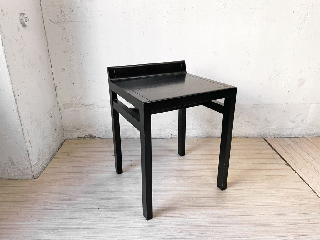 カッシーナイクスシー Cassina ixc. East by Eastwest ロッジア LOGGIA ドレッサースツール ブラック 村澤一晃デザイン 中古品 買い取りしました。