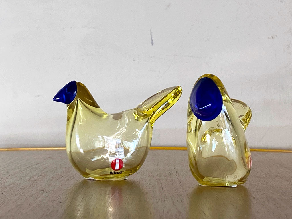 イッタラ iittala Birds by Toikka シエッポ Sieppo レモンｘブルー Tokyoエディション 2021 オイバ・トイッカ イッタラバード 箱付 中古品 買い取りしました。
