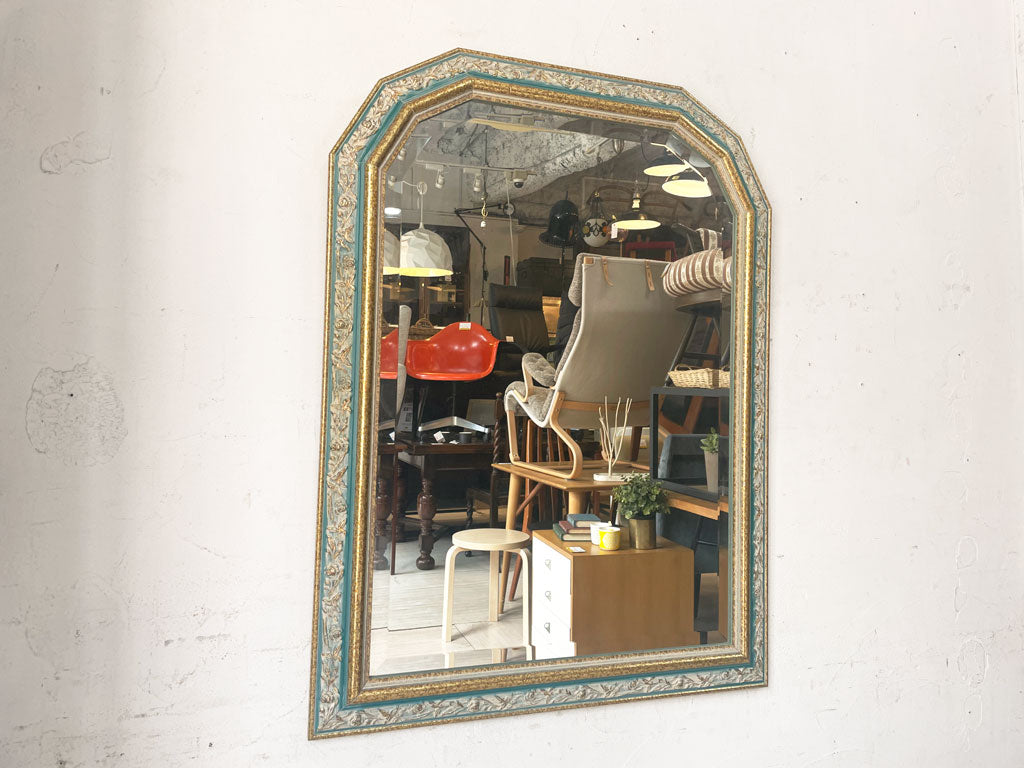 ヨーロピアンクラシカル European Classical ウォールミラー 壁掛 店舗什器 アンティークスタイル 中古品 買い取りしました。