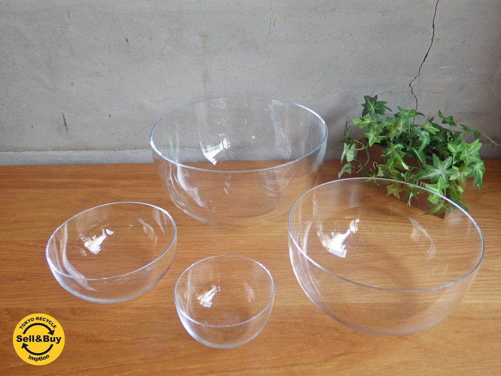 ホルムガード Holmegaard ミニマ minima ボウル Lサイズ ＆ ボウル 3点セット セシリエ・マンツ 廃番品  中古品 買い取りしました。