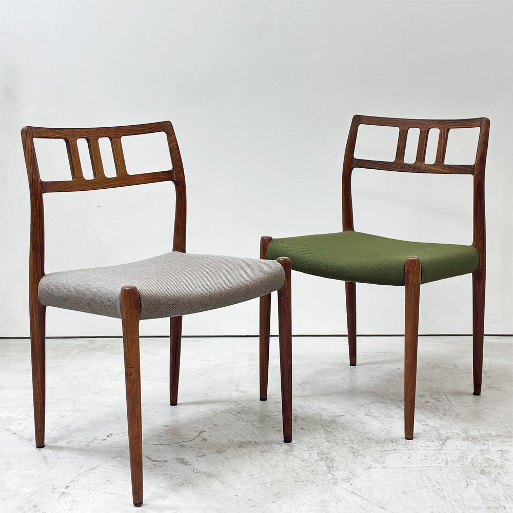 【祖師ヶ谷大蔵店】JLモラー J.L.Mollers Model No.79 ダイニングチェア ローズウッド材 ニールス・O・モラー デンマーク 北欧家具 ×2脚 買取させていただきました。