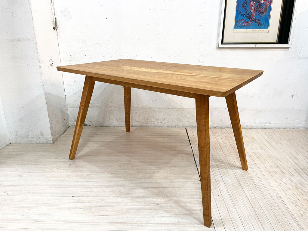 辻製作所 オークランド Oakland ダイニングテーブル オーク無垢材 オイルフィニッシュ 120cm ドワーフ DWARF 取扱い 中古品 買い取りしました。