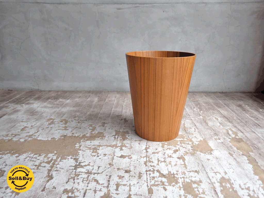 サイトーウッド SAITO WOOD チーク材 ダストボックス ゴミ箱 中古品 買い取りしました。学芸大学店 出張買取もお任せ下さい。