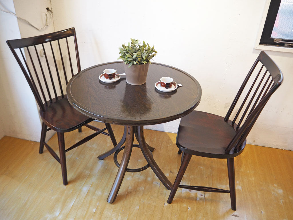 松本民芸家具 ミズメザクラ 無垢材 NC型 ダイニングチェア 刻印有 桜 食卓椅子 ～ 一生を共にする家具、日本を代表する伝統工芸