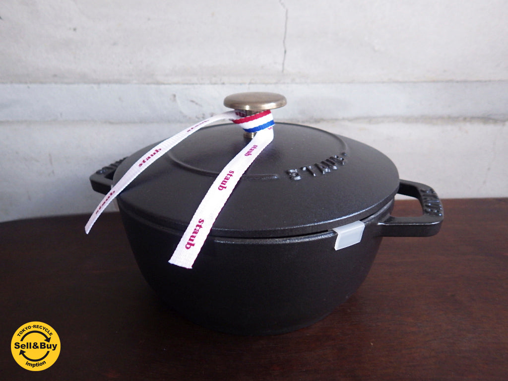 ストウブ staub ワナベ Wa-NABE 和鍋 Sサイズ ブラック 買い取りしました。学芸大学店 出張買取もお任せ下さい。